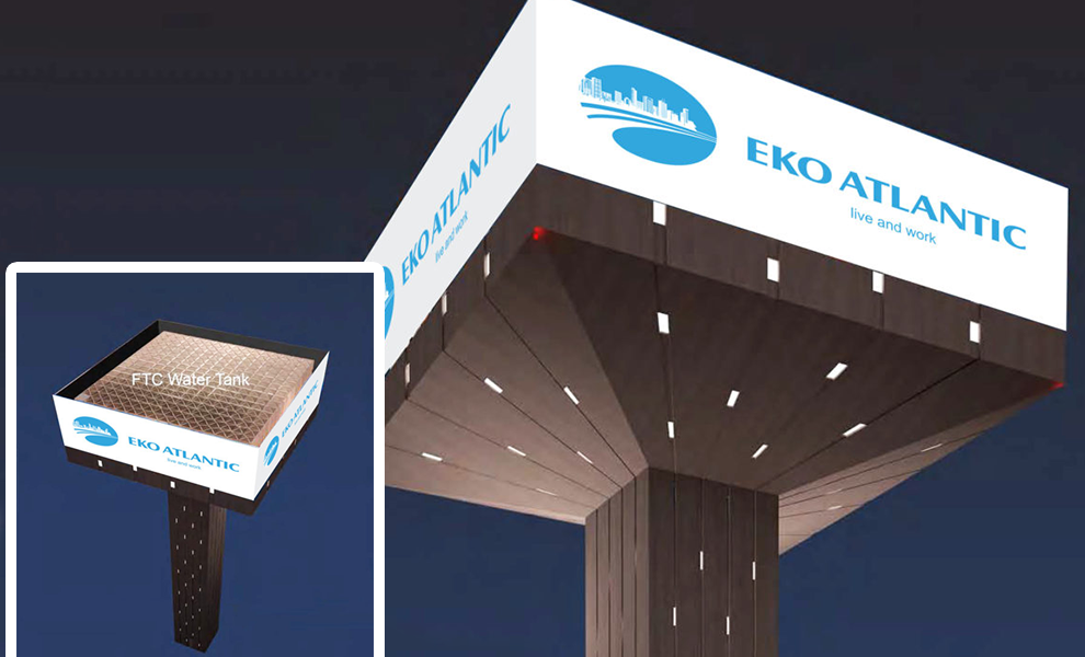 The Eko Atlantic City Water System | Eko Pearl Towers