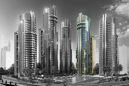 Take A Look At The Magnificent Unveiling Of The Eko Pearl Champagne Tower | Eko Pearl Towers